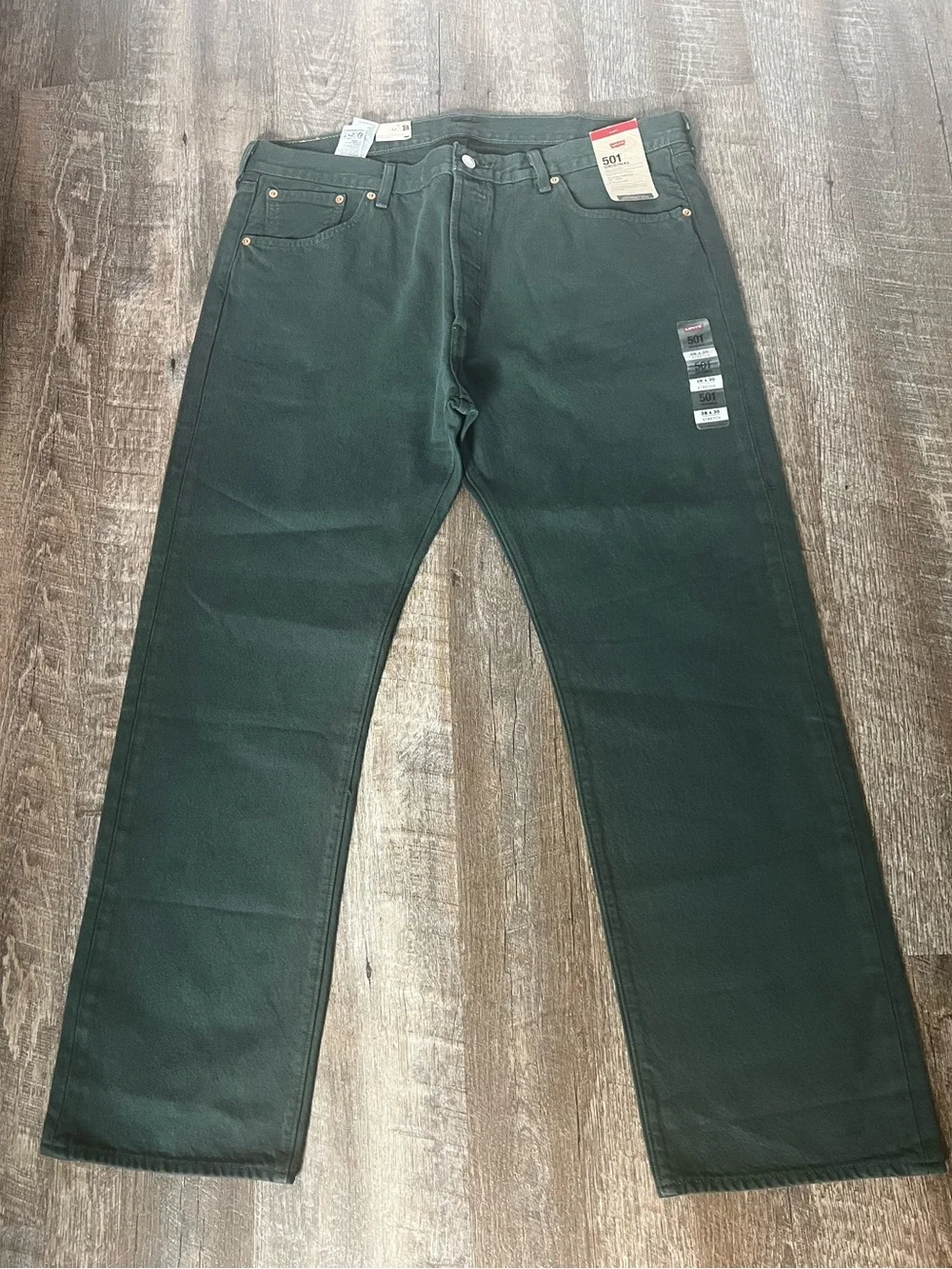 Levi's 501 Regular Fit‎ Jeans-Size 38x30